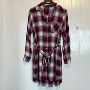 Gap x Pendleton Plaid Long Sleeve Shirtdress S